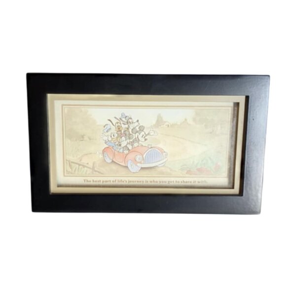 Disney Other - EUC Disney Hallmark Framed Artwork The Journey Mickey Mouse